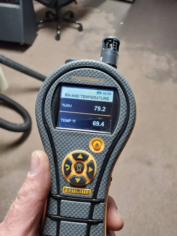 Moisture meter humidity assessment for Fire & Smoke Damage Restoration in Apopka